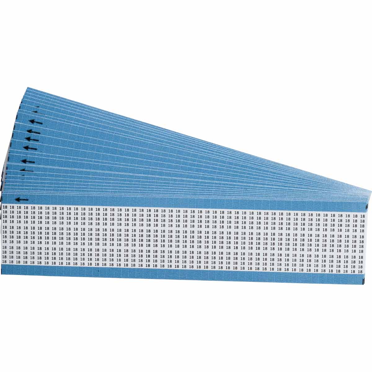 TMM-18-PK Wire Marker 0.5in H x 0.18in W, 18