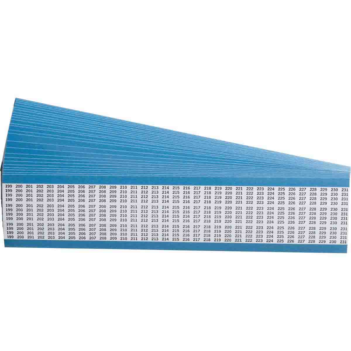 TMM-199-231-PK Wire Marker 0.5in H x 0.27in W, 199-231