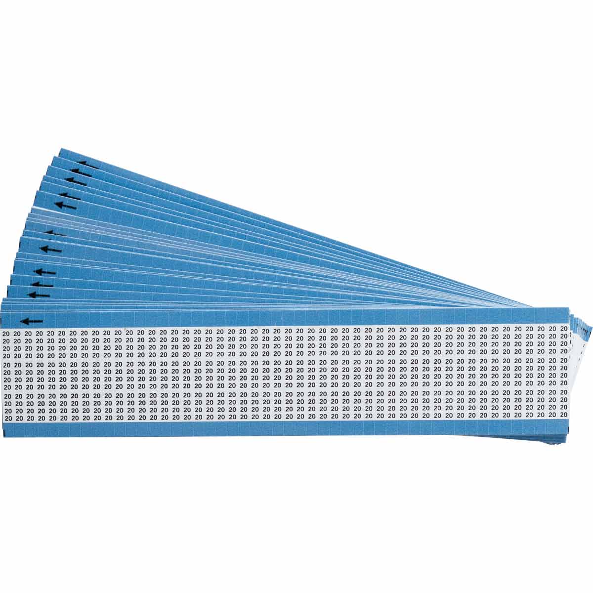 TMM-20-PK Wire Marker 0.5in H x 0.18in W, 20