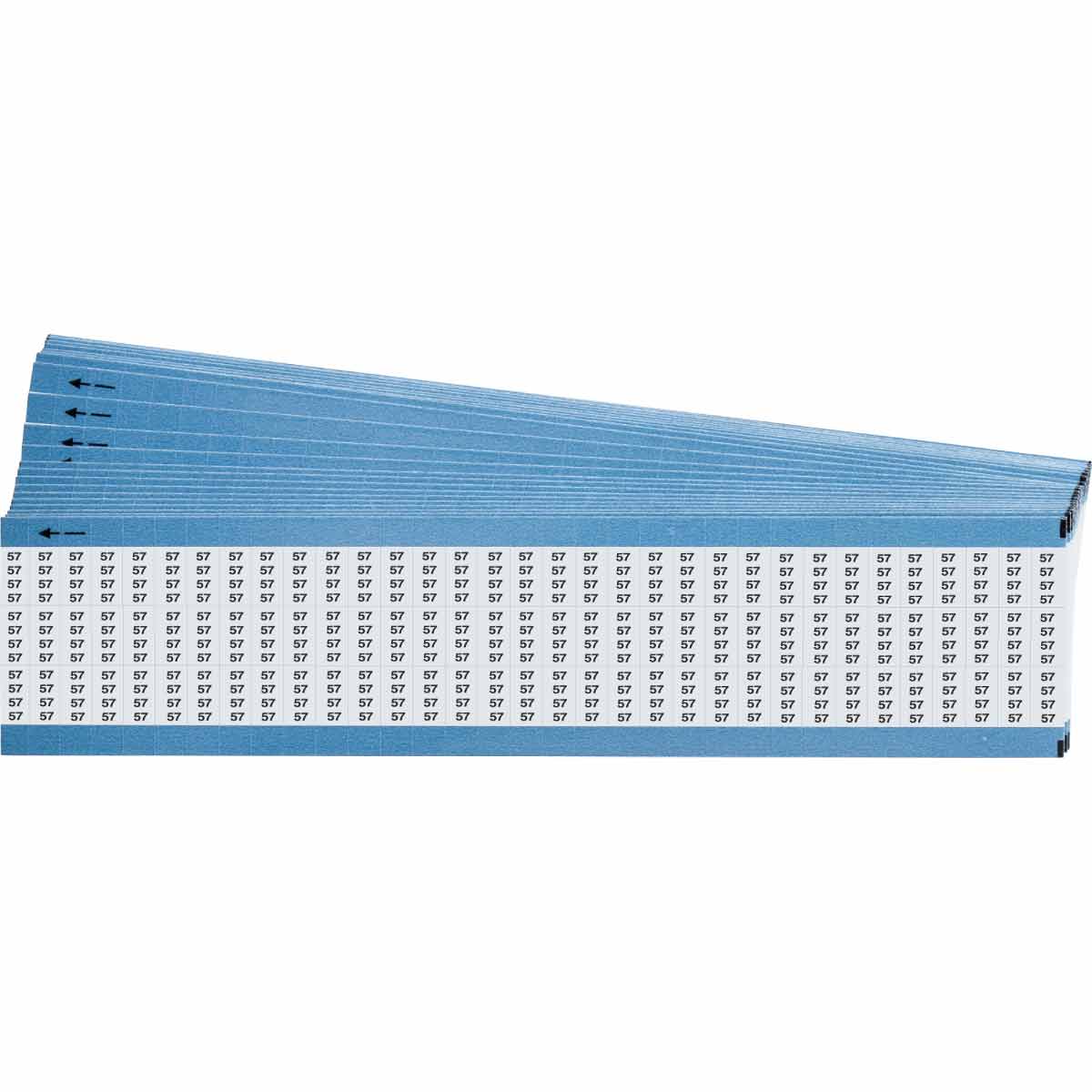TMM-57-PK Wire Marker 0.5in H x 0.18in W, 57
