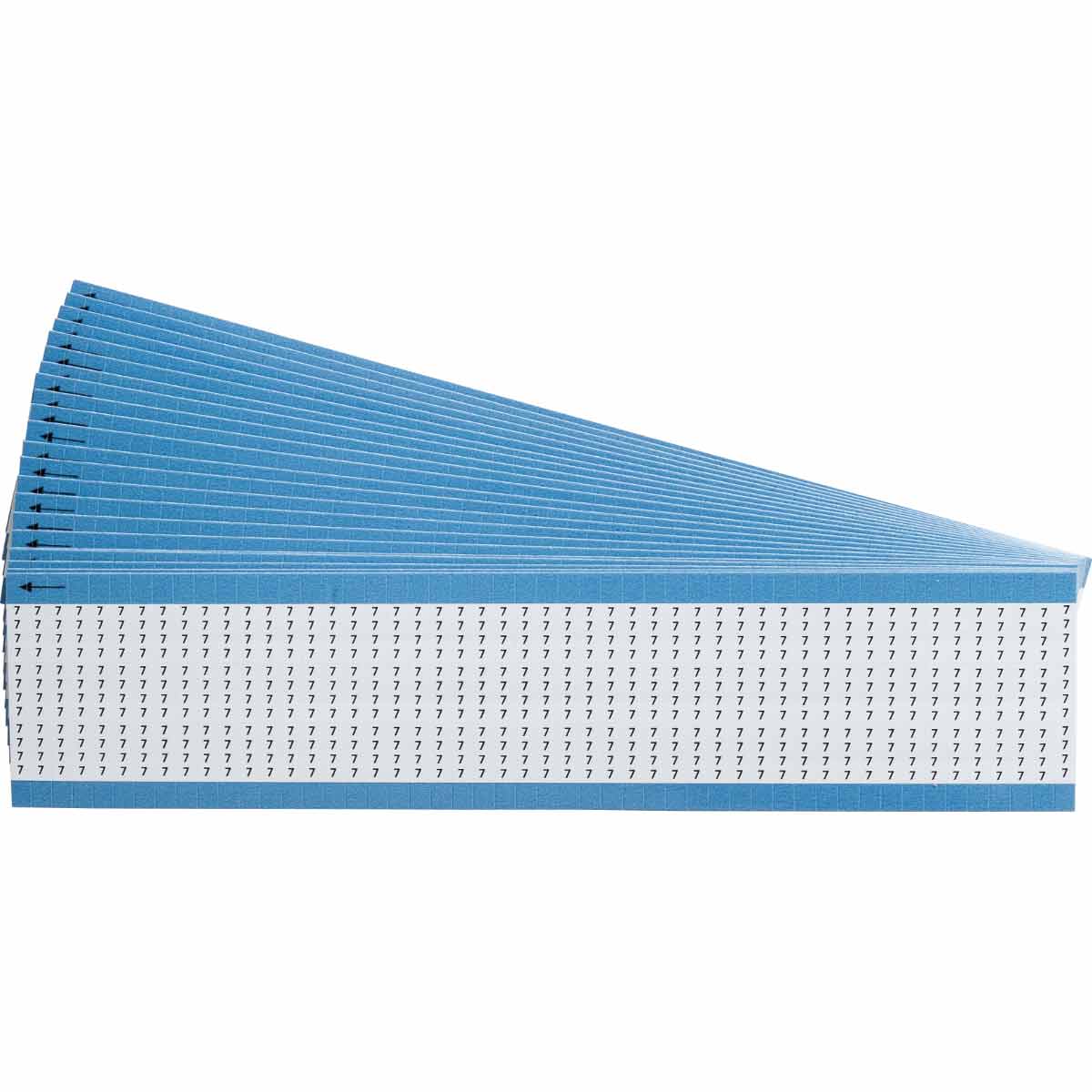 TMM-7-PK Wire Marker 0.5in H x 0.18in W, 7