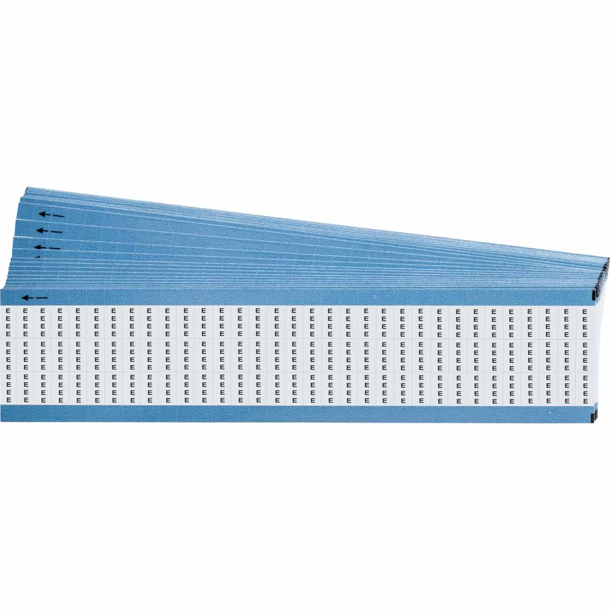 TMM-E-PK Wire Marker 0.5in H x 0.18in W, E
