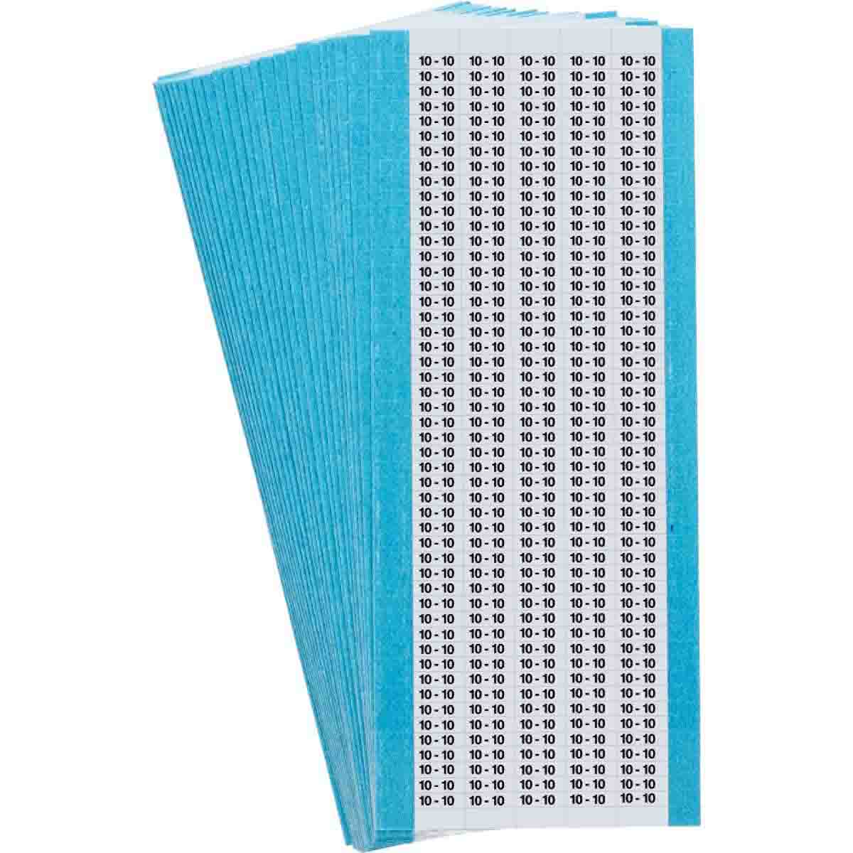 TMXM-10-PK Wire Marker 0.094in H x 0.31in W, 10-Oct