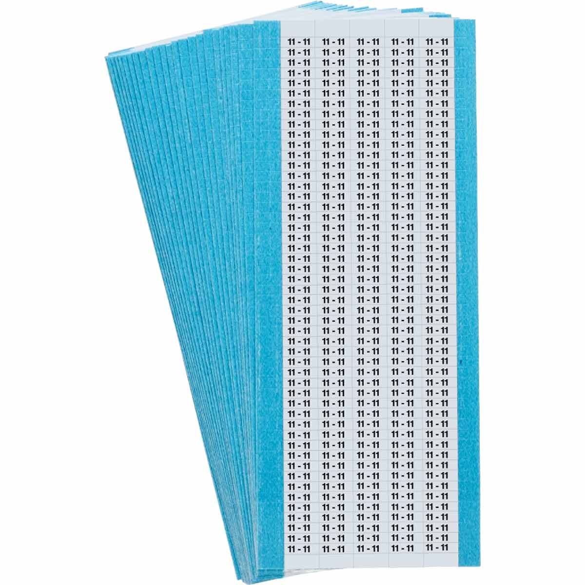 TMXM-11-PK Wire Marker 0.094in H x 0.31in W, 11-Nov