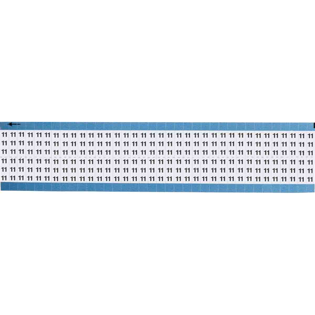 TWM-11-SC-PK Wire Marker 0.75in H x 0.25in W, 11