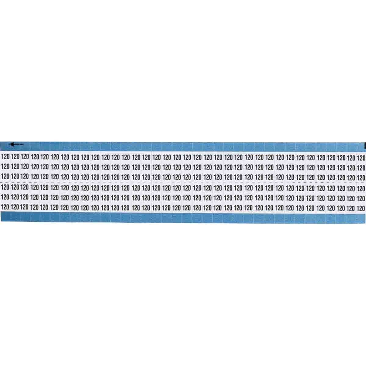 TWM-120-SC-PK Wire Marker 0.75in H x 0.36in W, 120