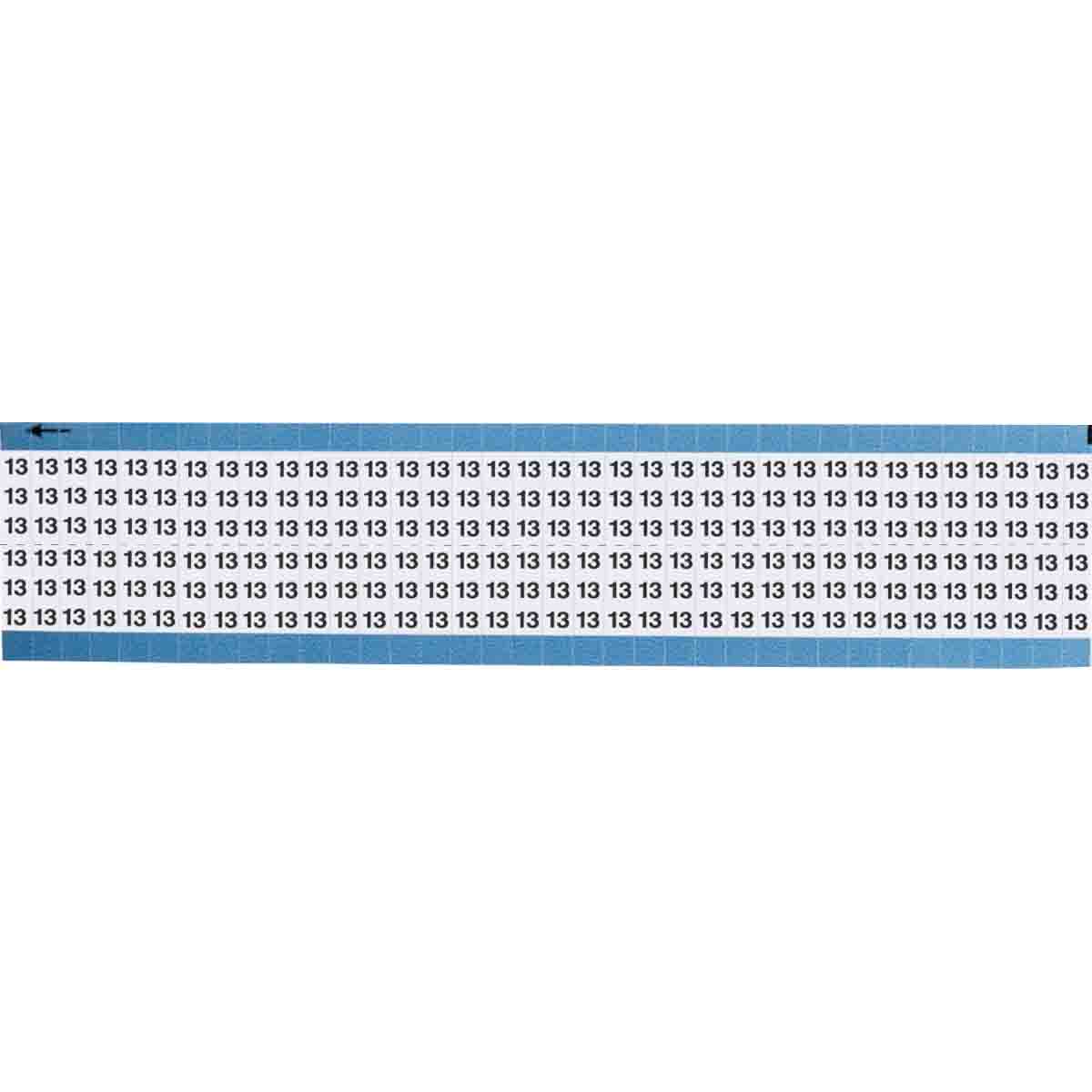 TWM-13-SC-PK Wire Marker 0.75in H x 0.25in W, 13