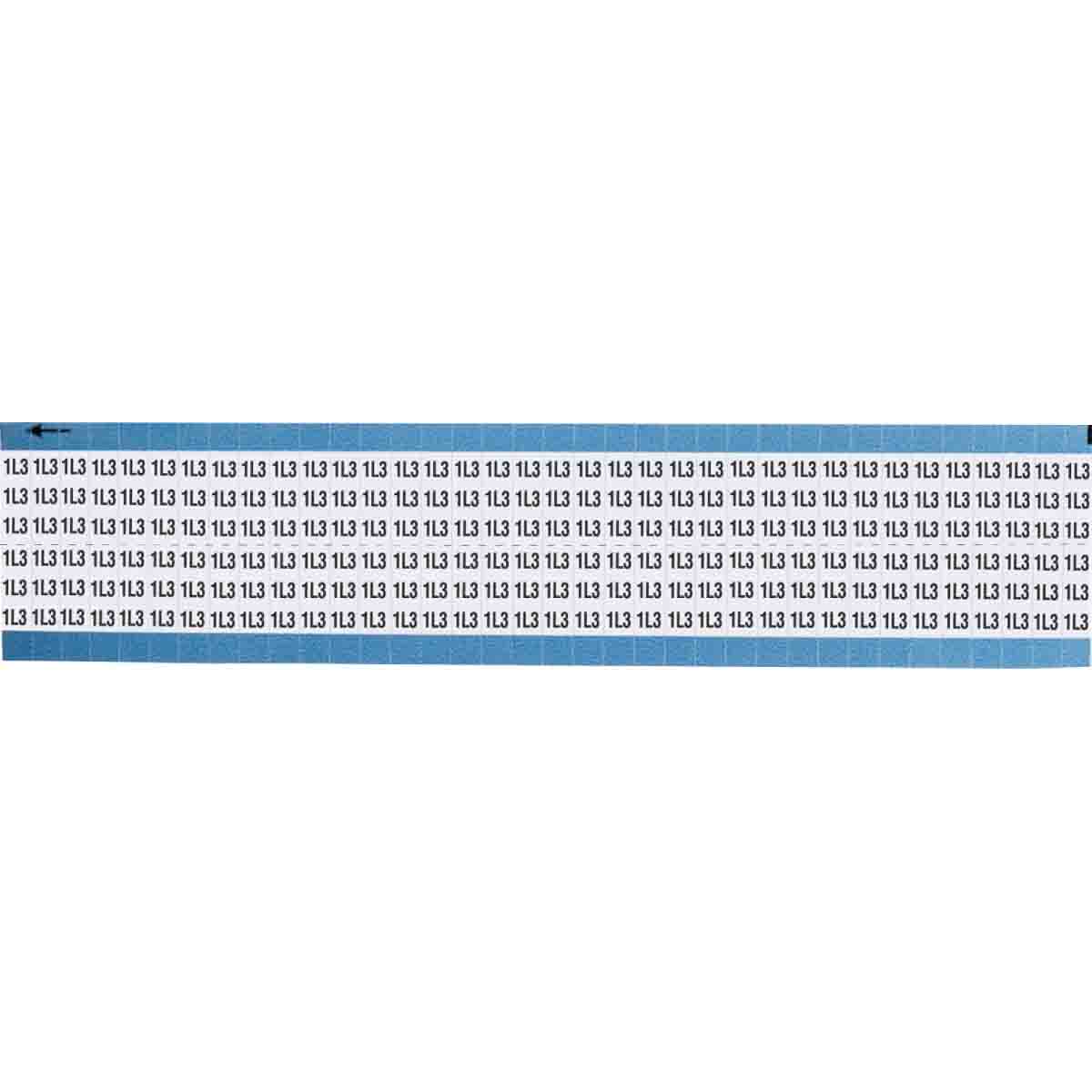 TWM-1L3-SC-PK Wire Marker 0.75in H x 0.36in W, 1L3
