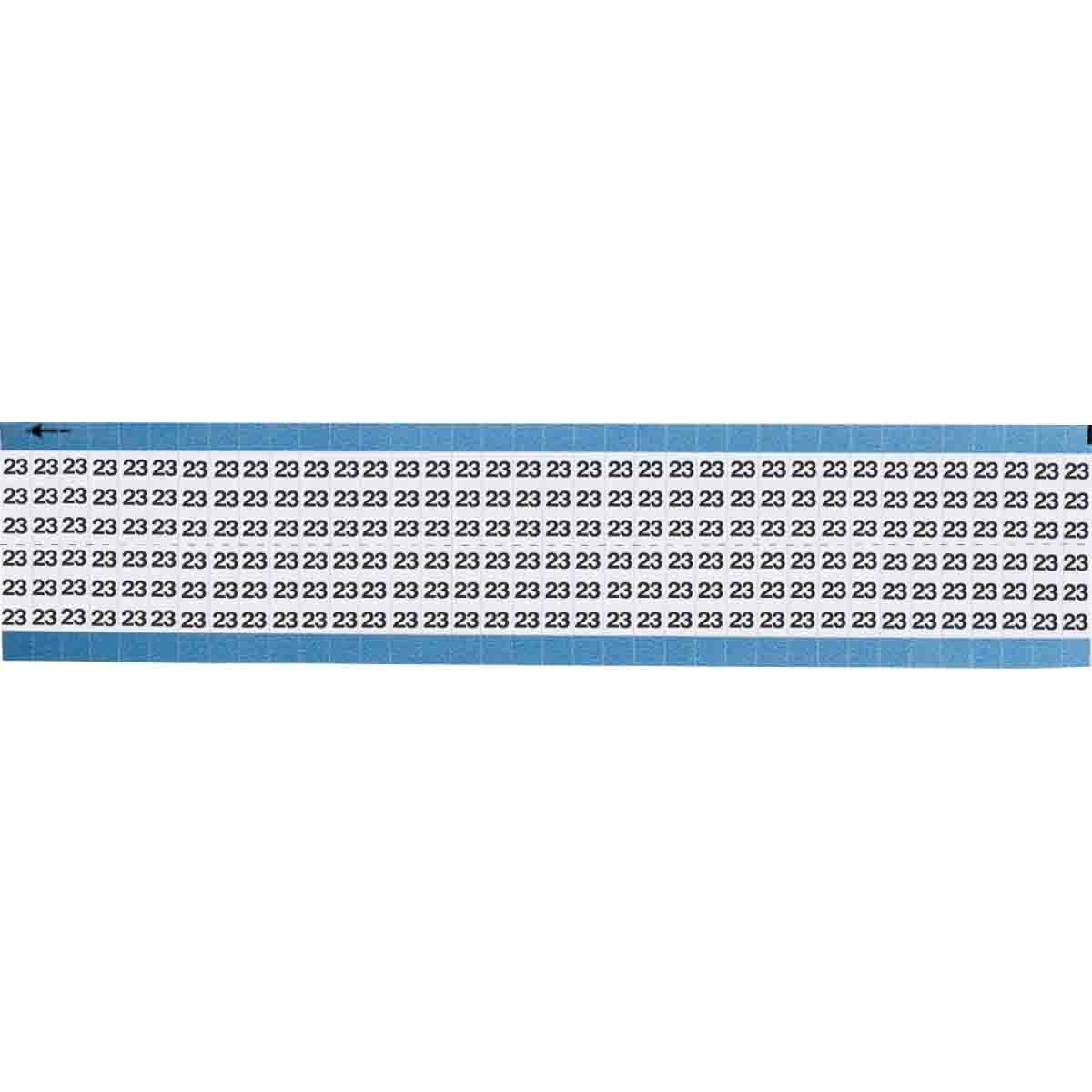 TWM-23-SC-PK Wire Marker 0.75in H x 0.25in W, 23
