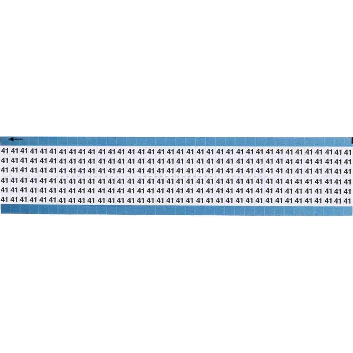 TWM-41-SC-PK Wire Marker 0.75in H x 0.25in W, 41