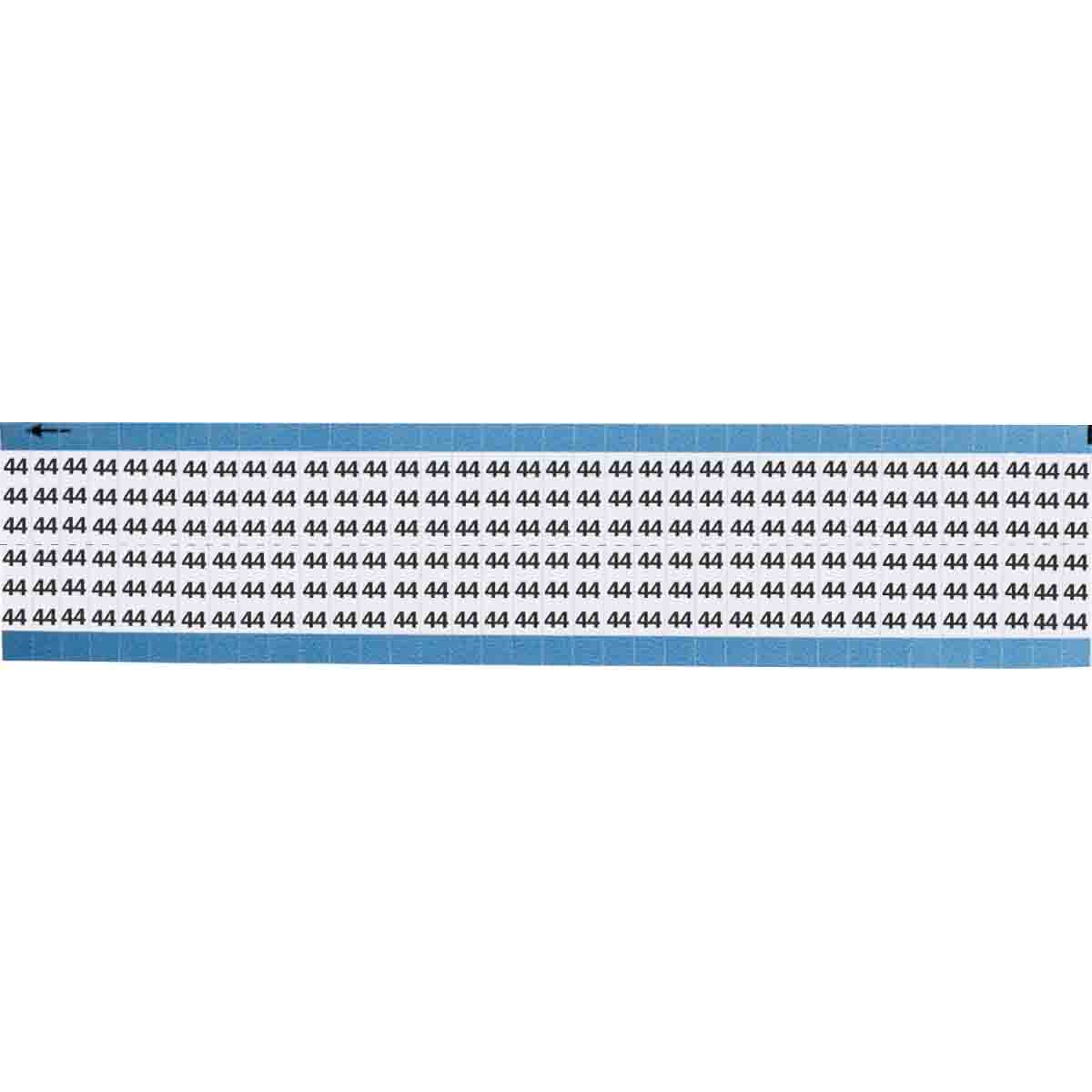 TWM-44-SC-PK Wire Marker 0.75in H x 0.25in W, 44