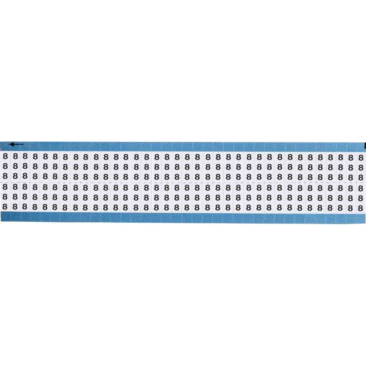 TWM-8-SC-PK Wire Marker 0.75in H x 0.25in W, 8