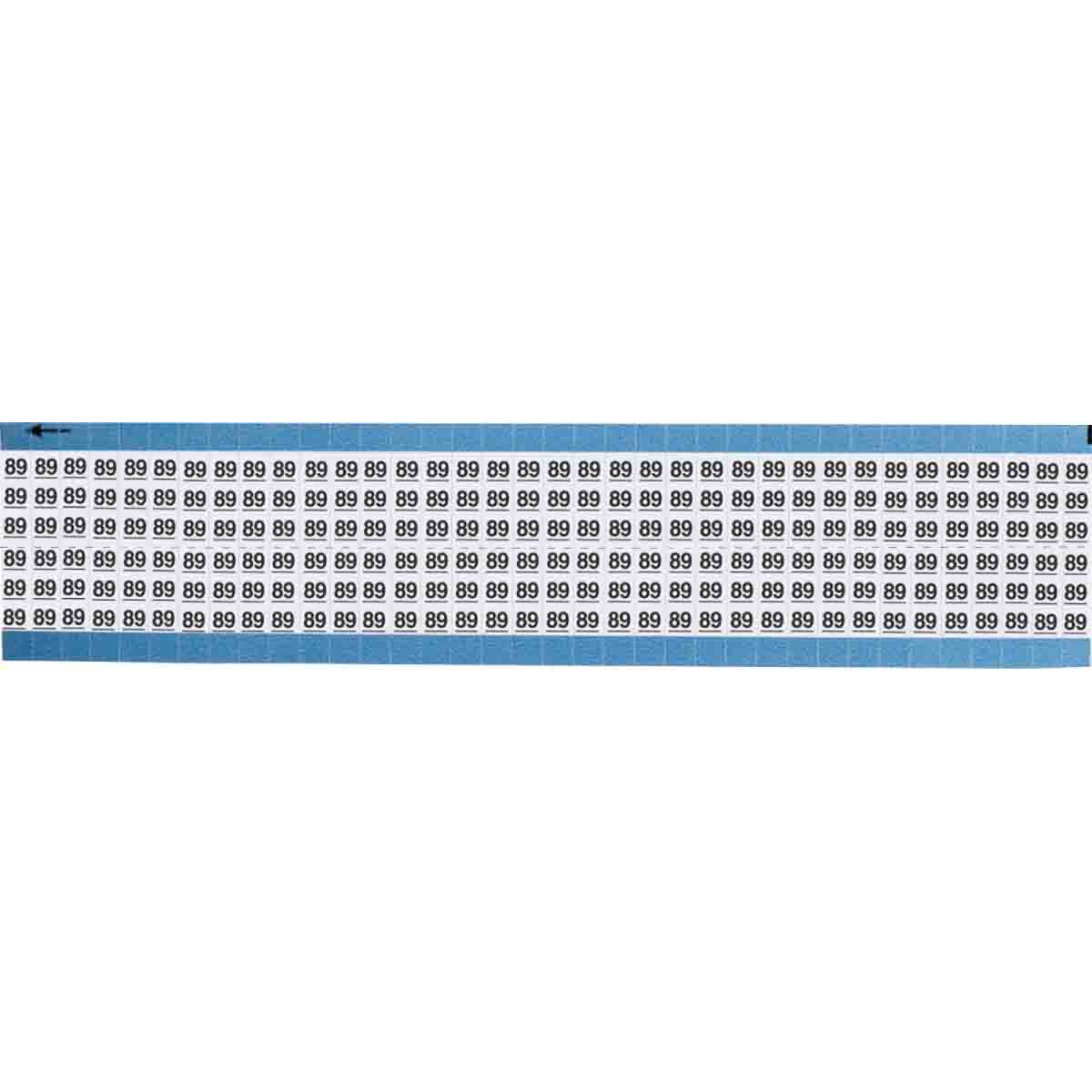 TWM-89-SC-PK Wire Marker 0.75in H x 0.25in W, 89