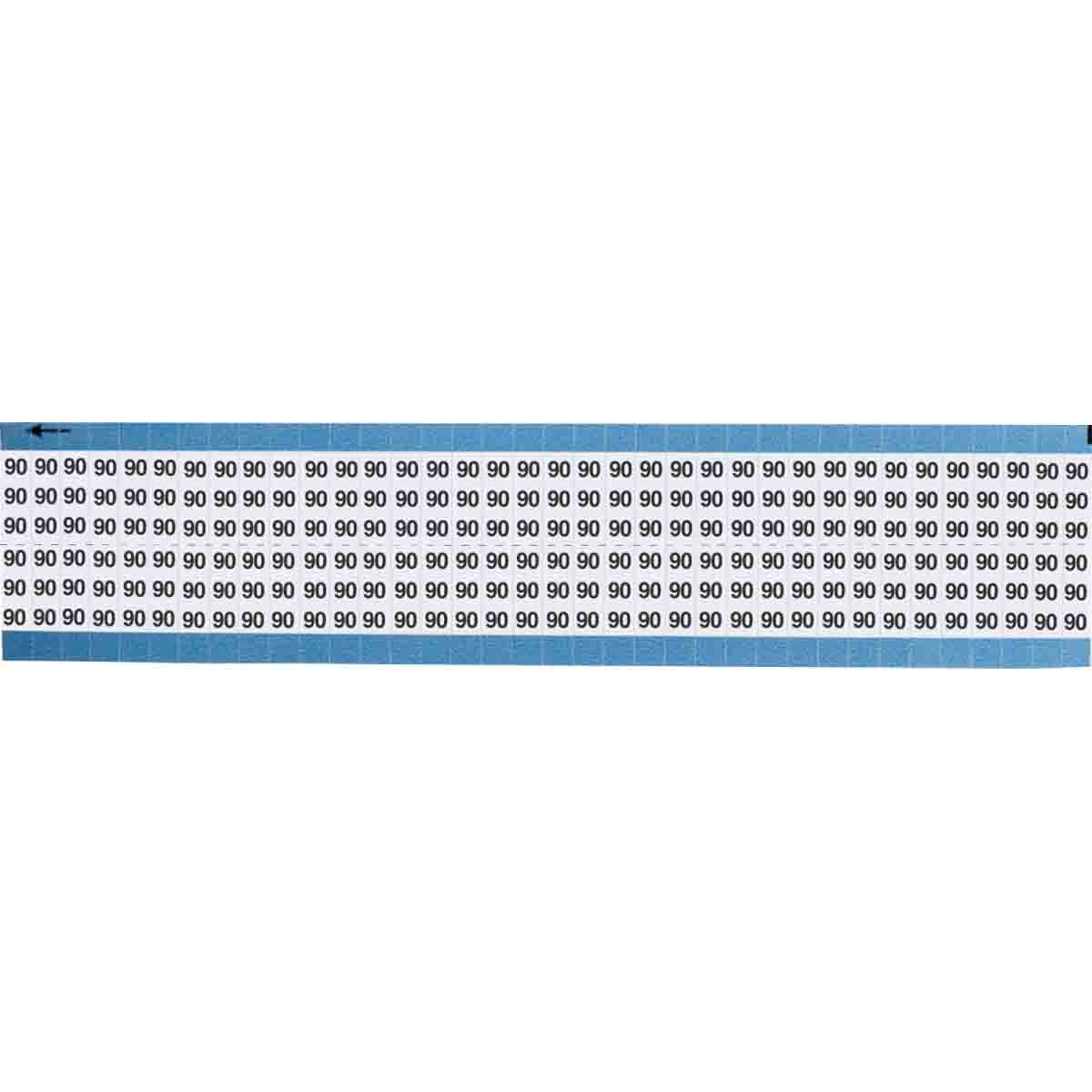 TWM-90-SC-PK Wire Marker 0.75in H x 0.25in W, 90