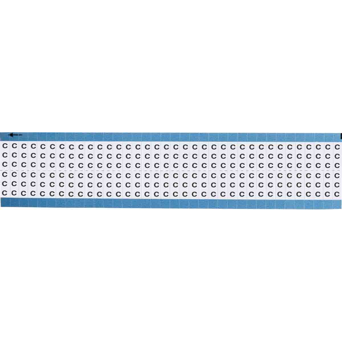 TWM-C-SC-PK Wire Marker 0.75in H x 0.25in W, C