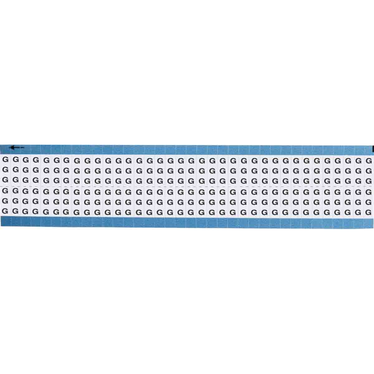 TWM-G-SC-PK Wire Marker 0.75in H x 0.25in W, G