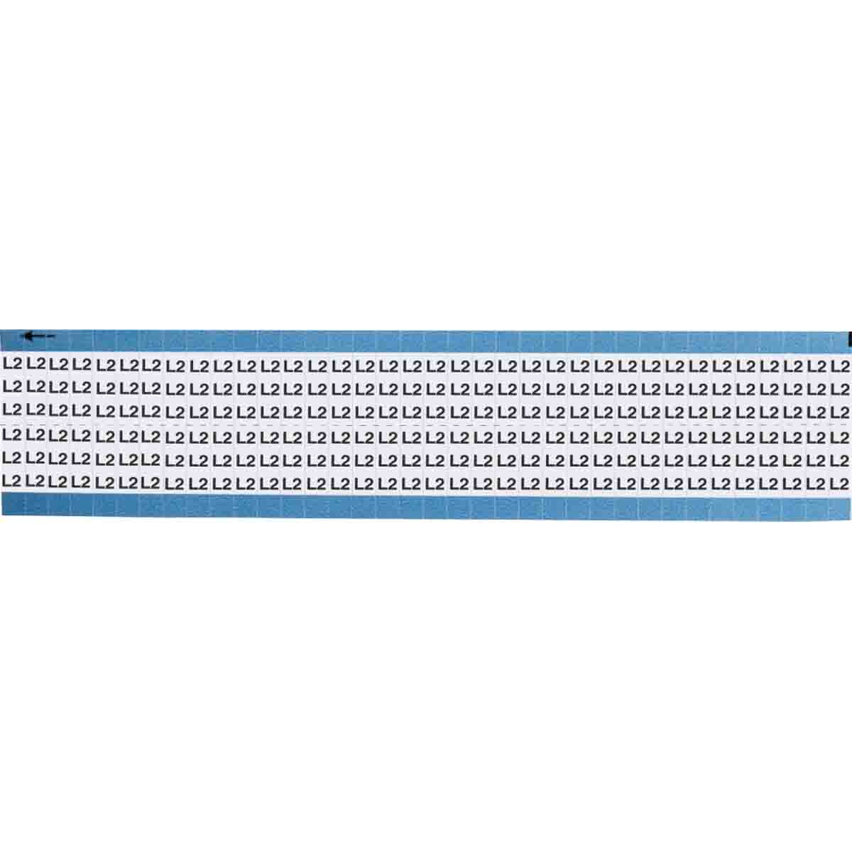 TWM-L2-SC-PK Wire Marker 0.75in H x 0.25in W, L2