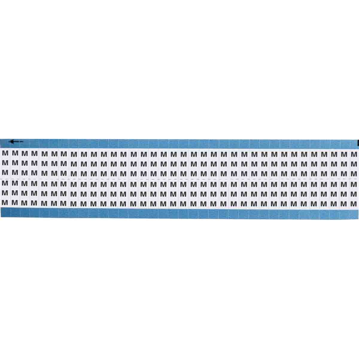 TWM-M-SC-PK Wire Marker 0.75in H x 0.25in W, M