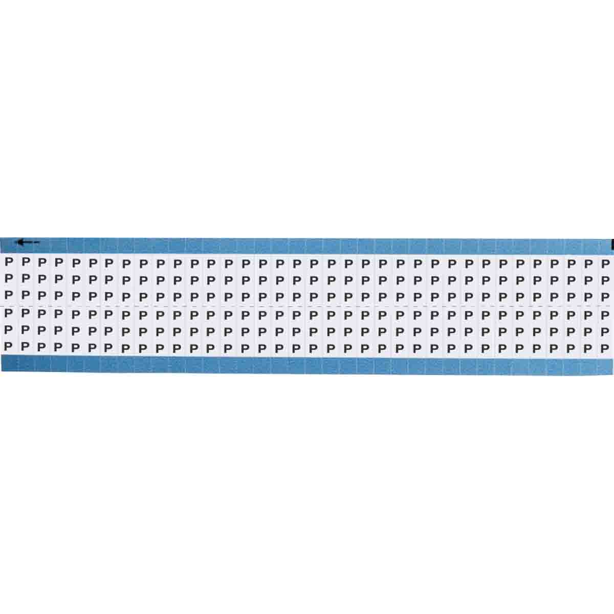 TWM-P-SC-PK Wire Marker 0.75in H x 0.25in W, P