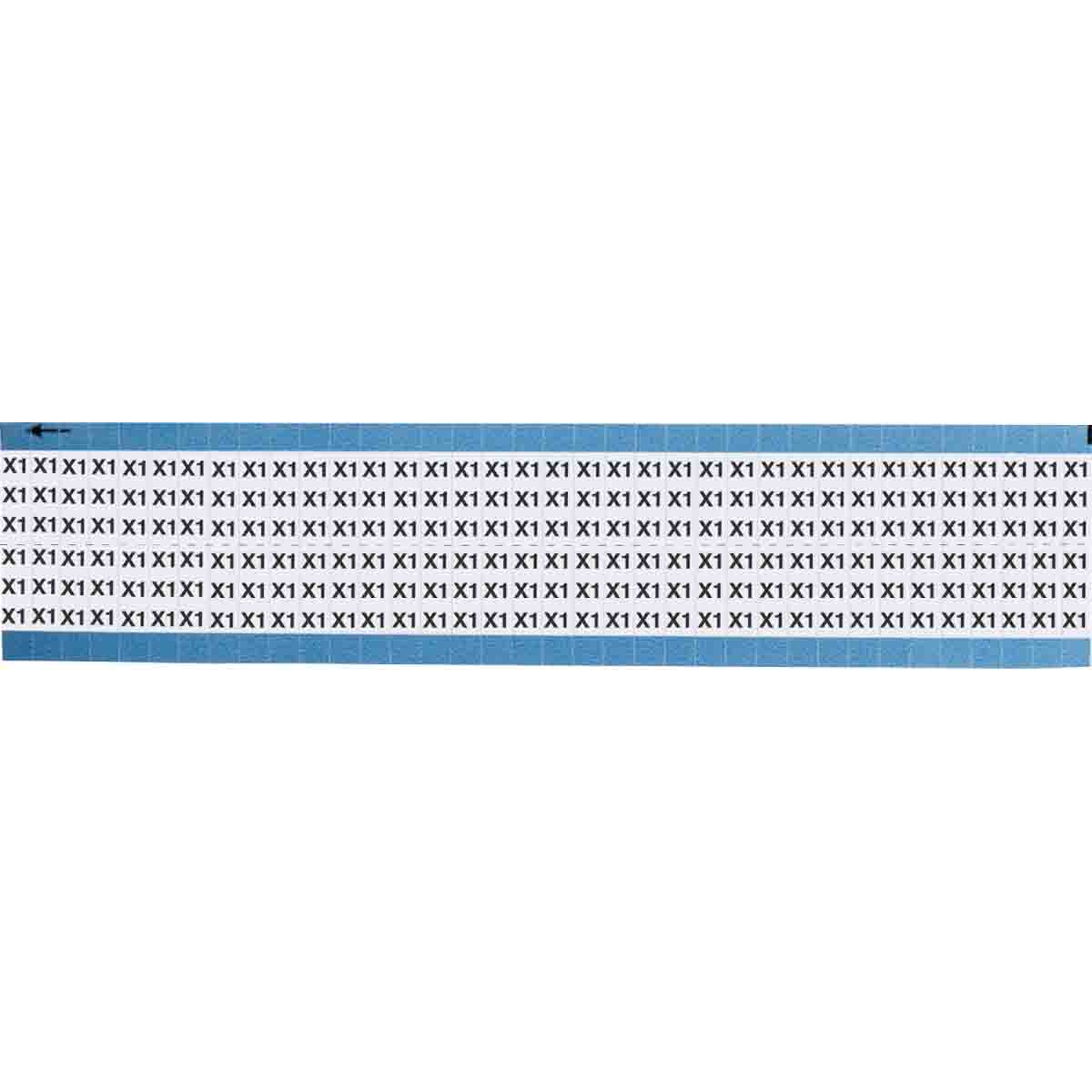 TWM-X1-SC-PK Wire Marker 0.75in H x 0.25in W, X1