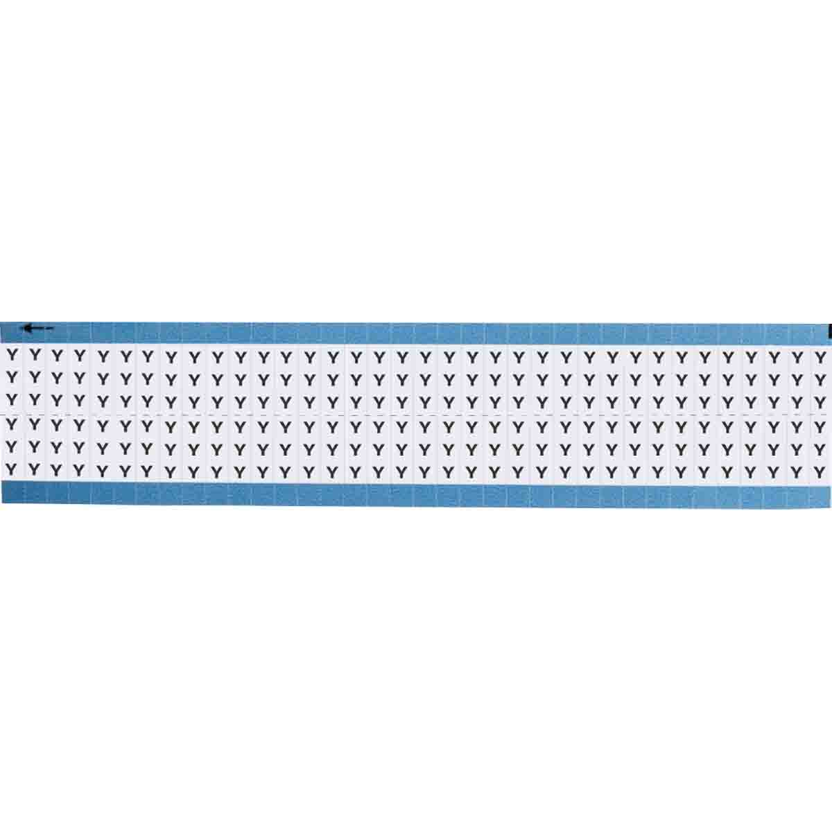 TWM-Y-SC-PK Wire Marker 0.75in H x 0.25in W, Y