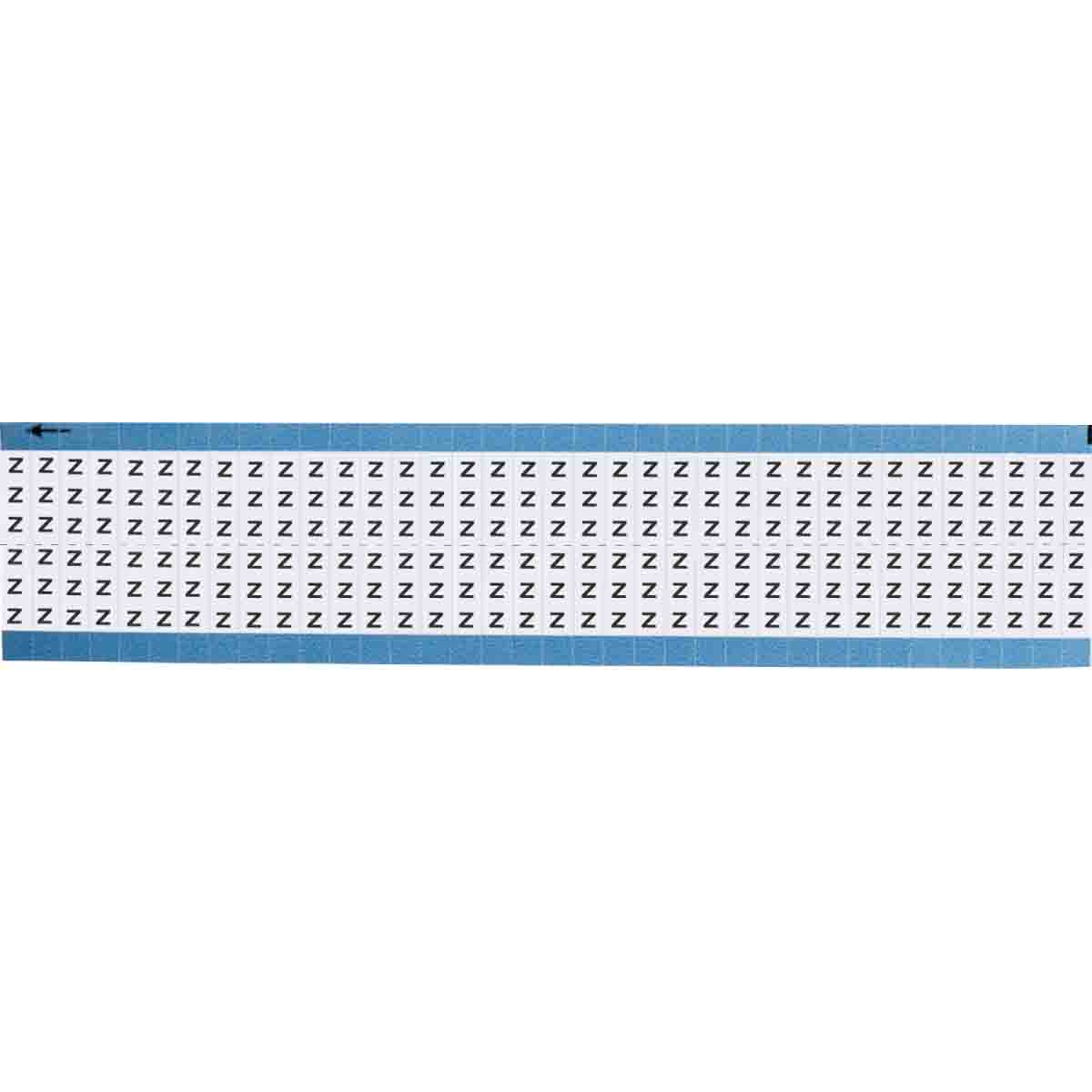 TWM-Z-SC-PK Wire Marker 0.75in H x 0.25in W, Z