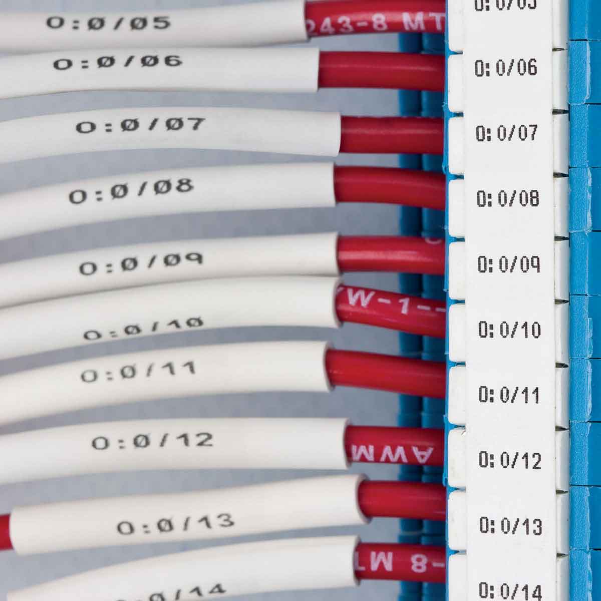 BMP61 M611 Continuous White Polyester Terminal Block and Patch Panel Labels Brady Part M61C