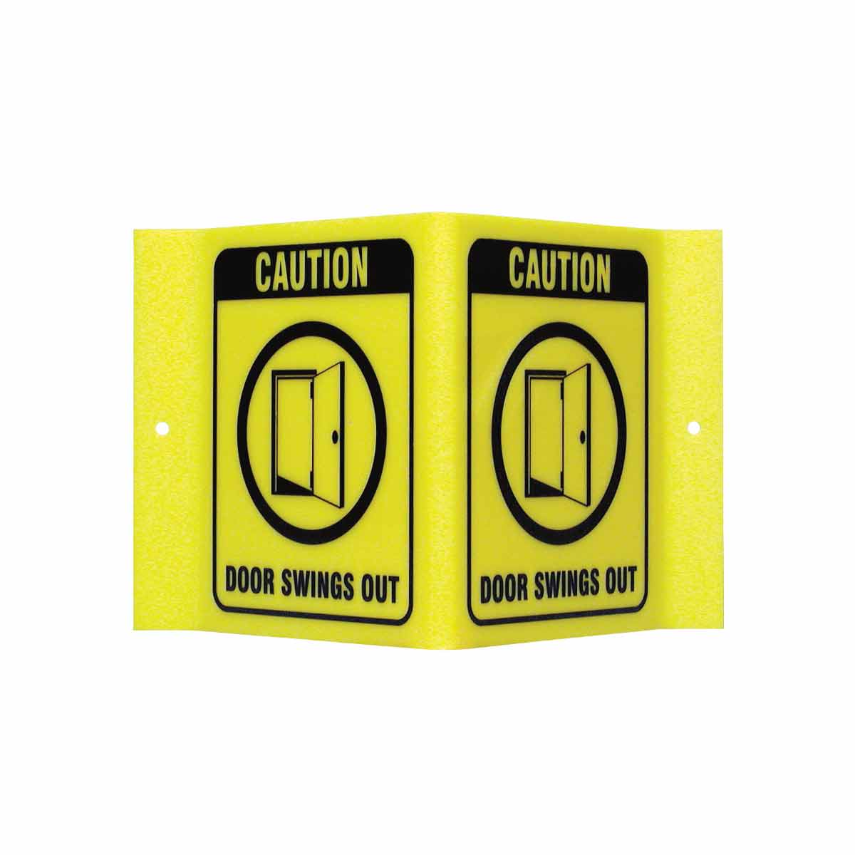 V1DS24A V SIGN CAUTION DOOR ...