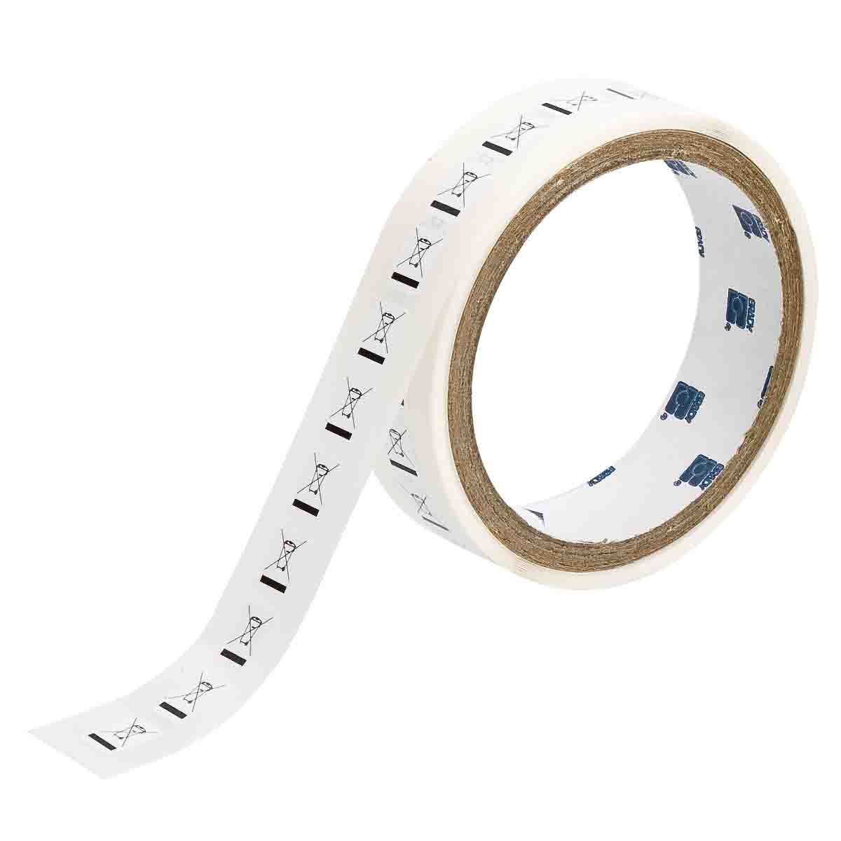 WEEE-1-.5 LABEL, 0.5 IN H X 0.4 IN W