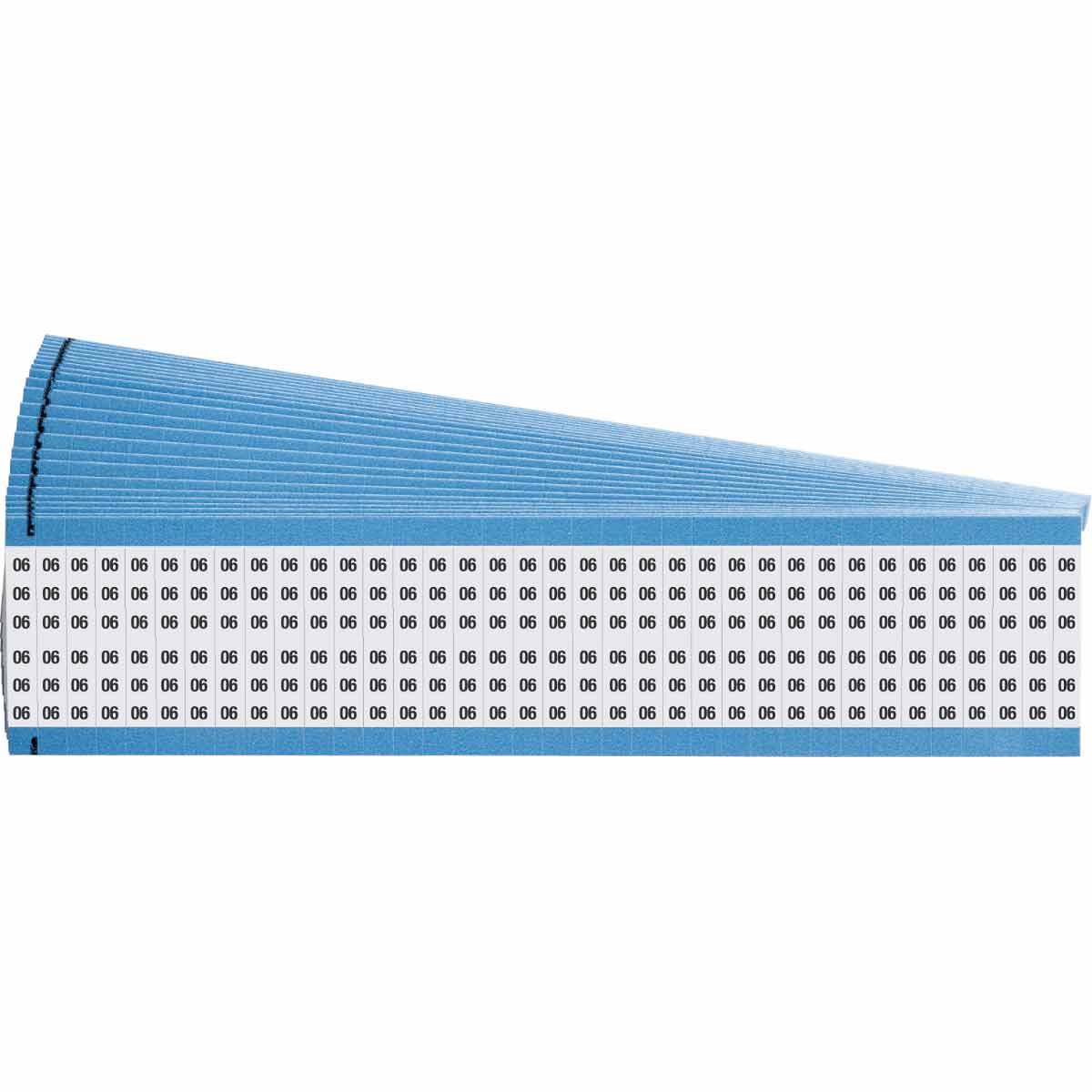 WM-06-S-PK Wire Marker 1.5in H x 0.25in W, 6