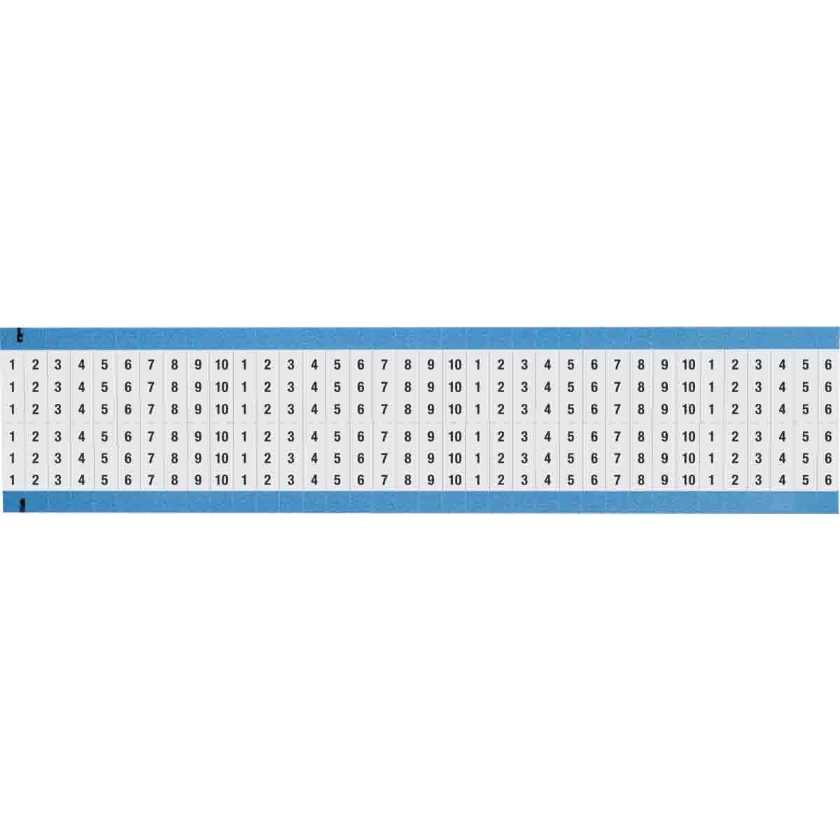 WM-1-10-SC-PK Wire Marker 0.75in H x 0.25in W, 1 to 10