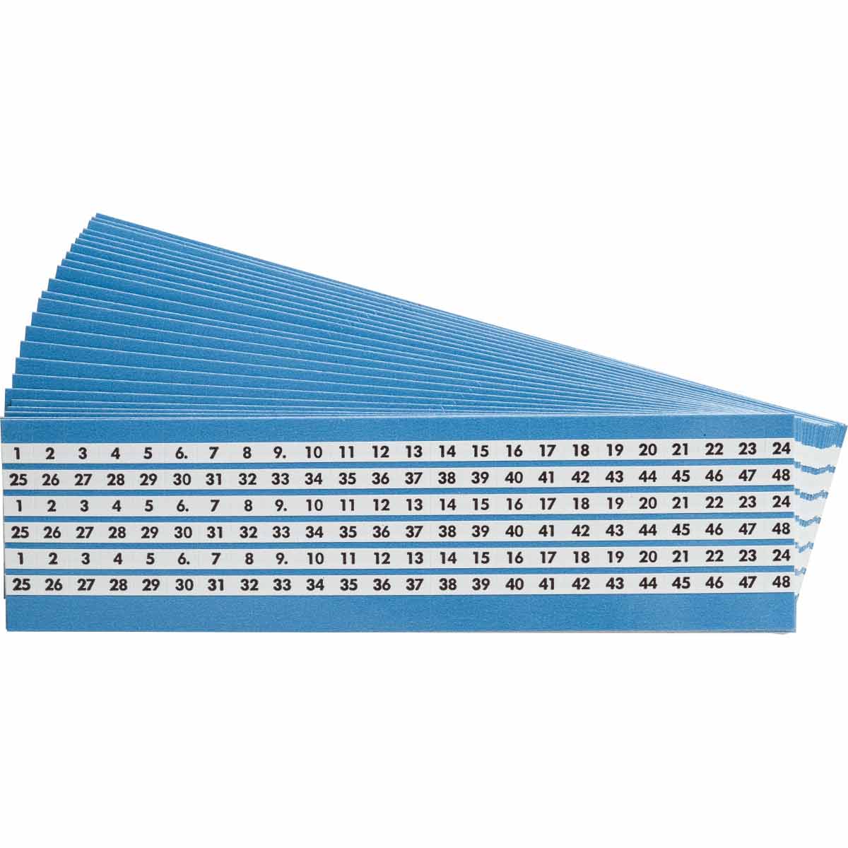 WM-1-48-TM-PK Wire Marker 1.5in H x 0.36in W, 1 to 48