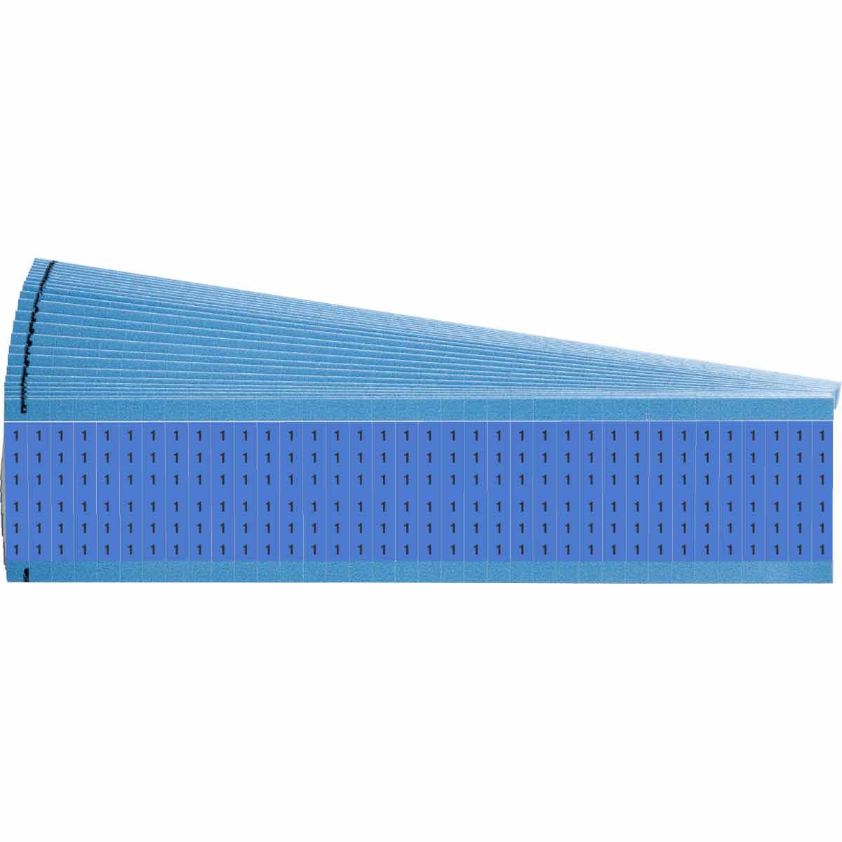 WM-1-BL-PK Wire Marker 1.5in H x 0.25in W, 1