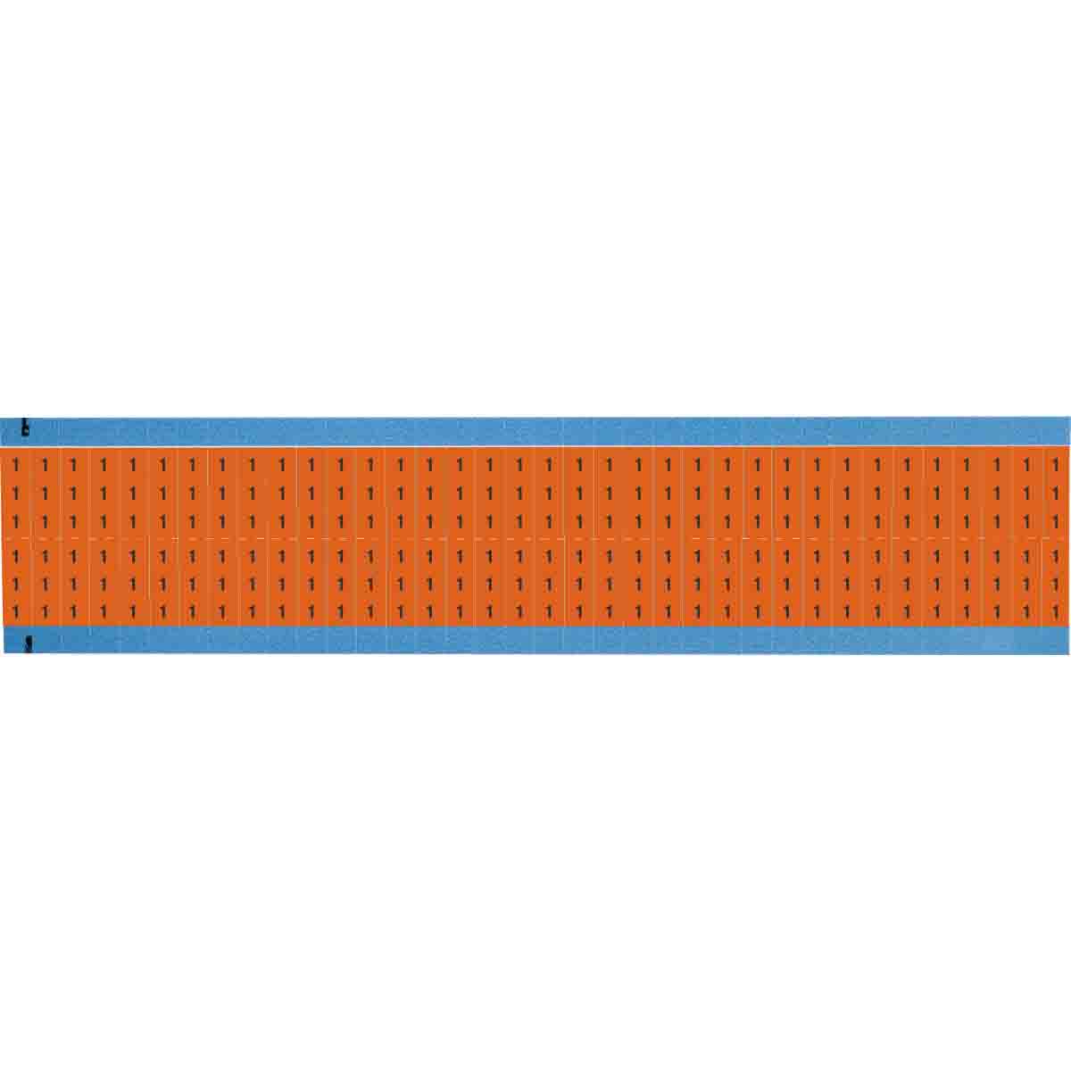 WM-1-OR-SC-PK Wire Marker .75H x 0.25in W, 1