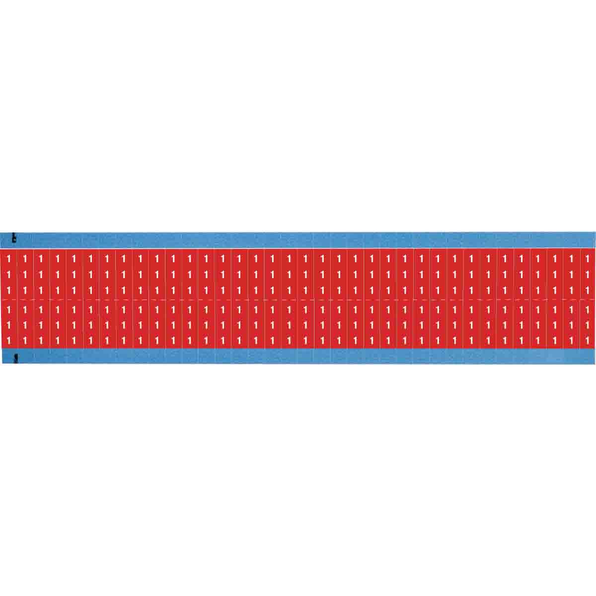 WM-1-RD-SC-PK Wire Marker .75H x 0.25in W, 1