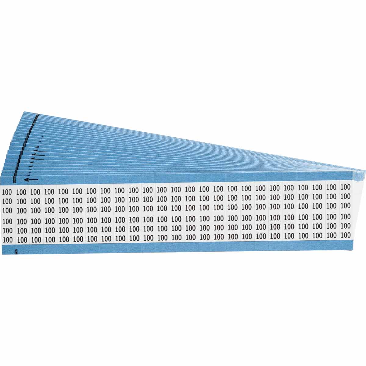 WM-100-PK Wire Marker 1.5in H x 0.36in W, 100