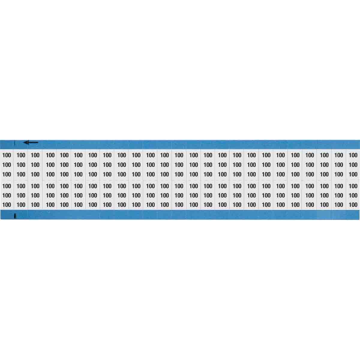 WM-100-SC-PK Wire Marker 0.75in H x 0.36in W, 100