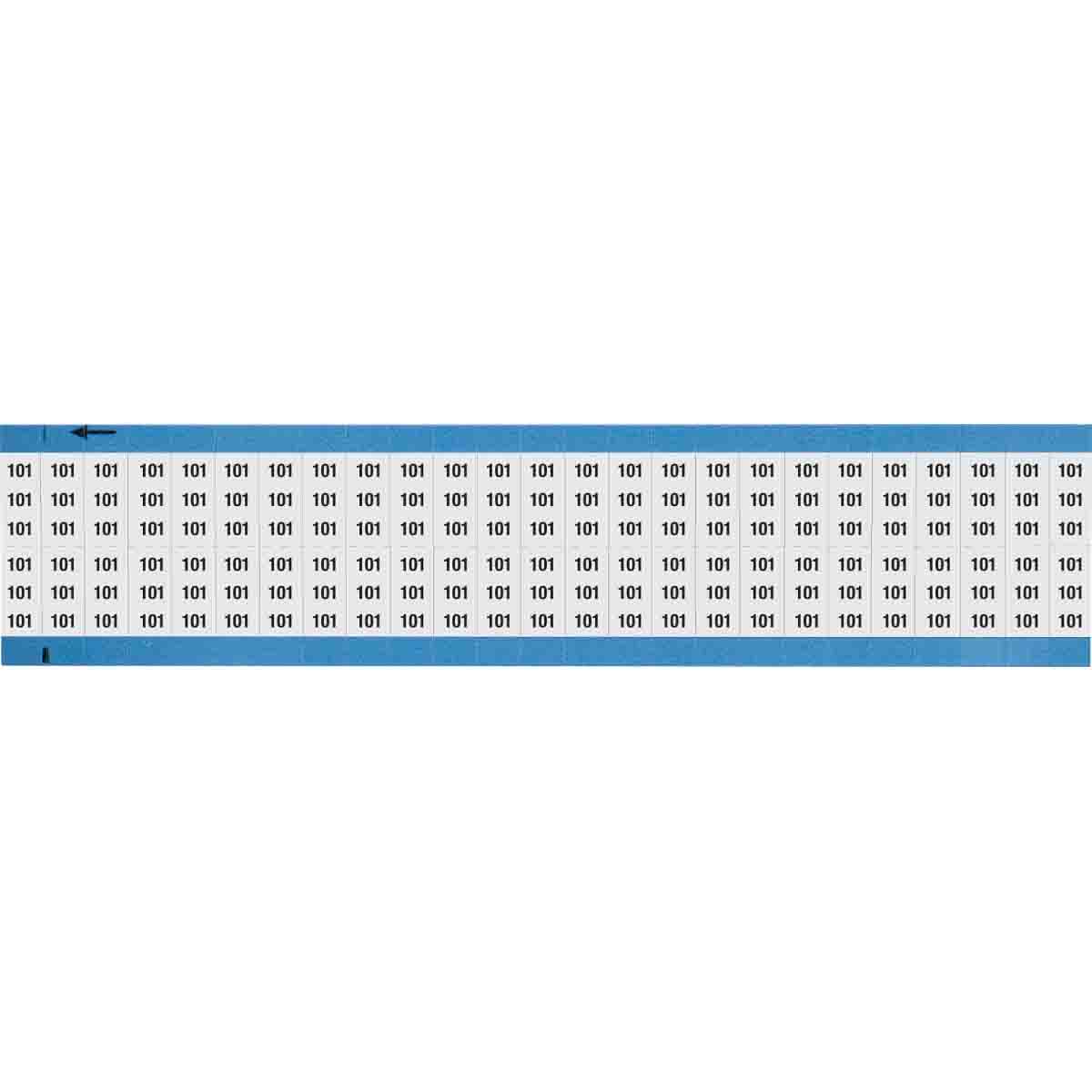 WM-101-SC-PK Wire Marker 0.75in H x 0.36in W, 101