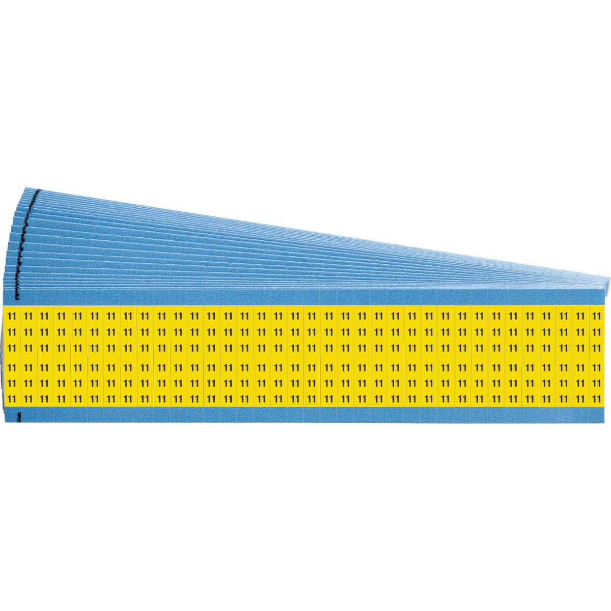 WM-11-YL-PK Wire Marker 1.5in H x 0.5in W, 11