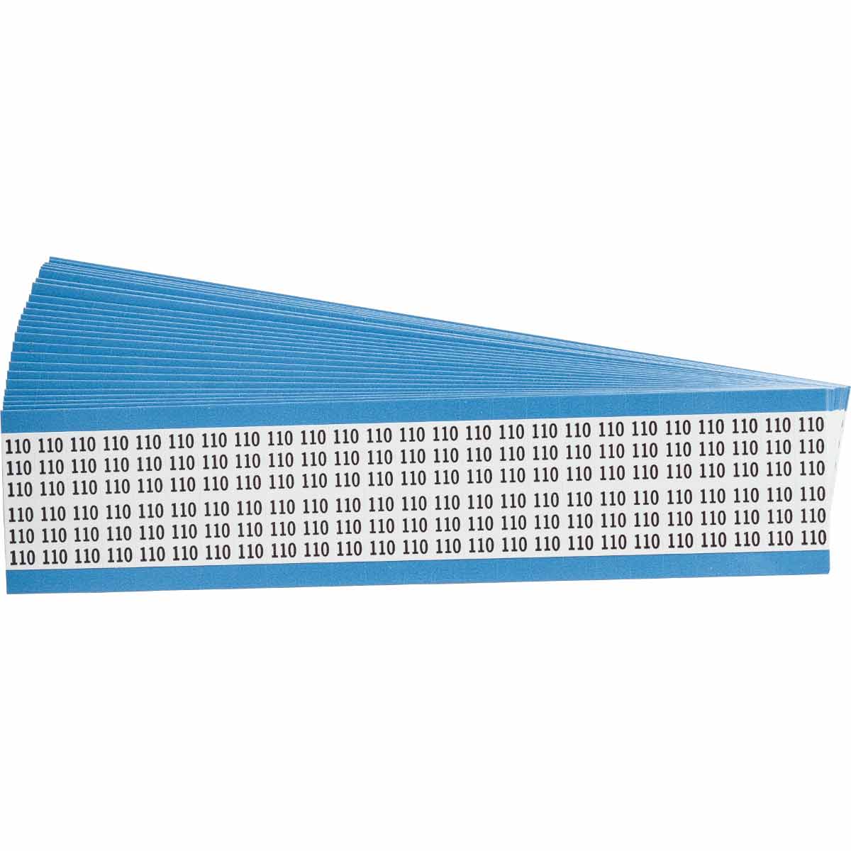 WM-110-PK Wire Marker 1.5in H x 0.36in W, 110
