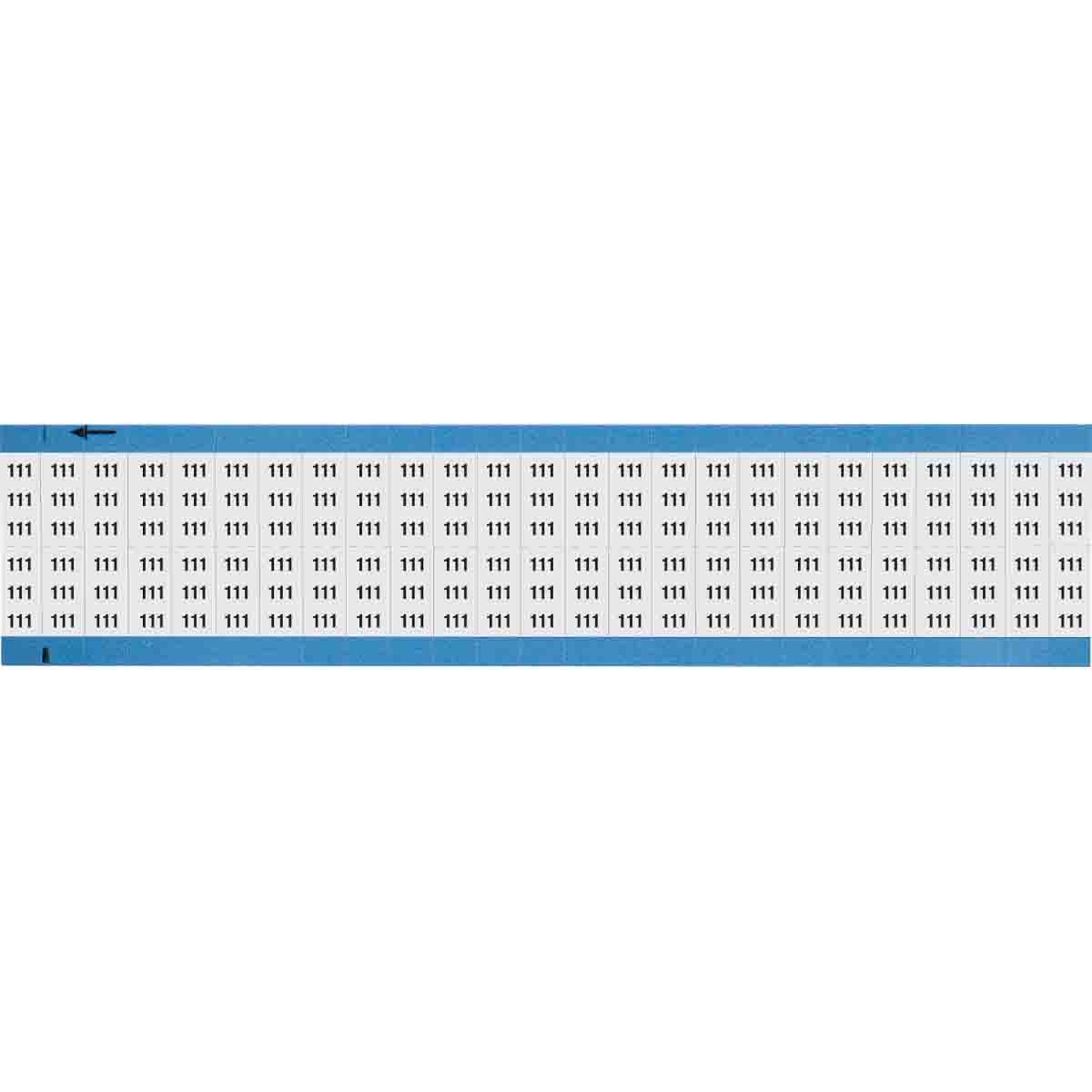 WM-111-SC-PK Wire Marker 0.75in H x 0.36in W, 111