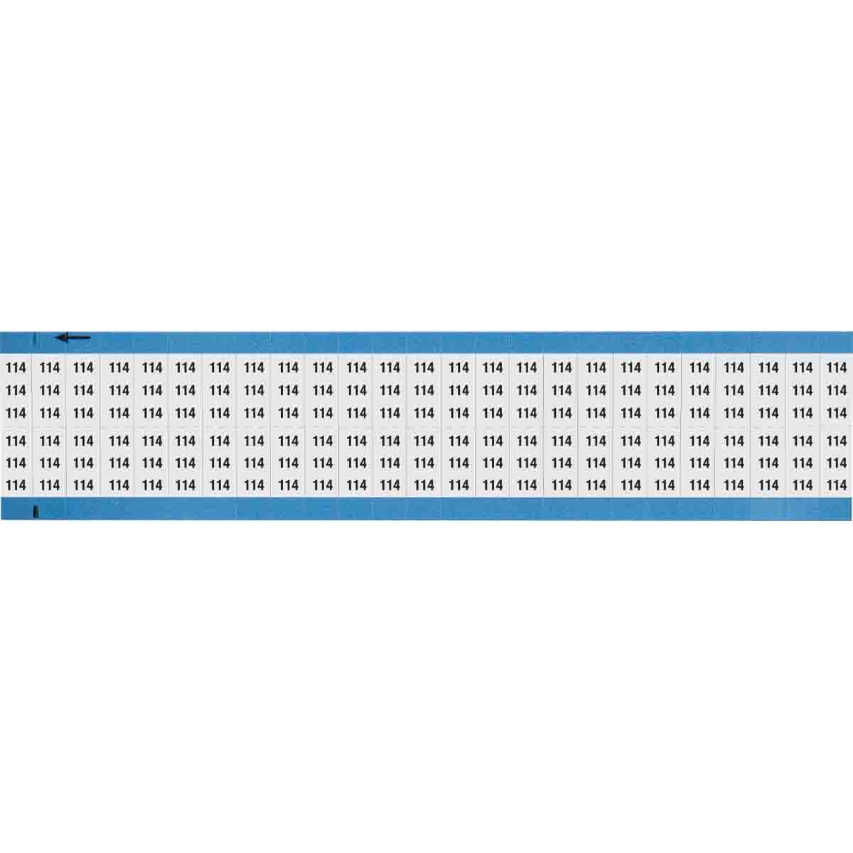 WM-114-SC-PK Wire Marker 0.75in H x 0.36in W, 114