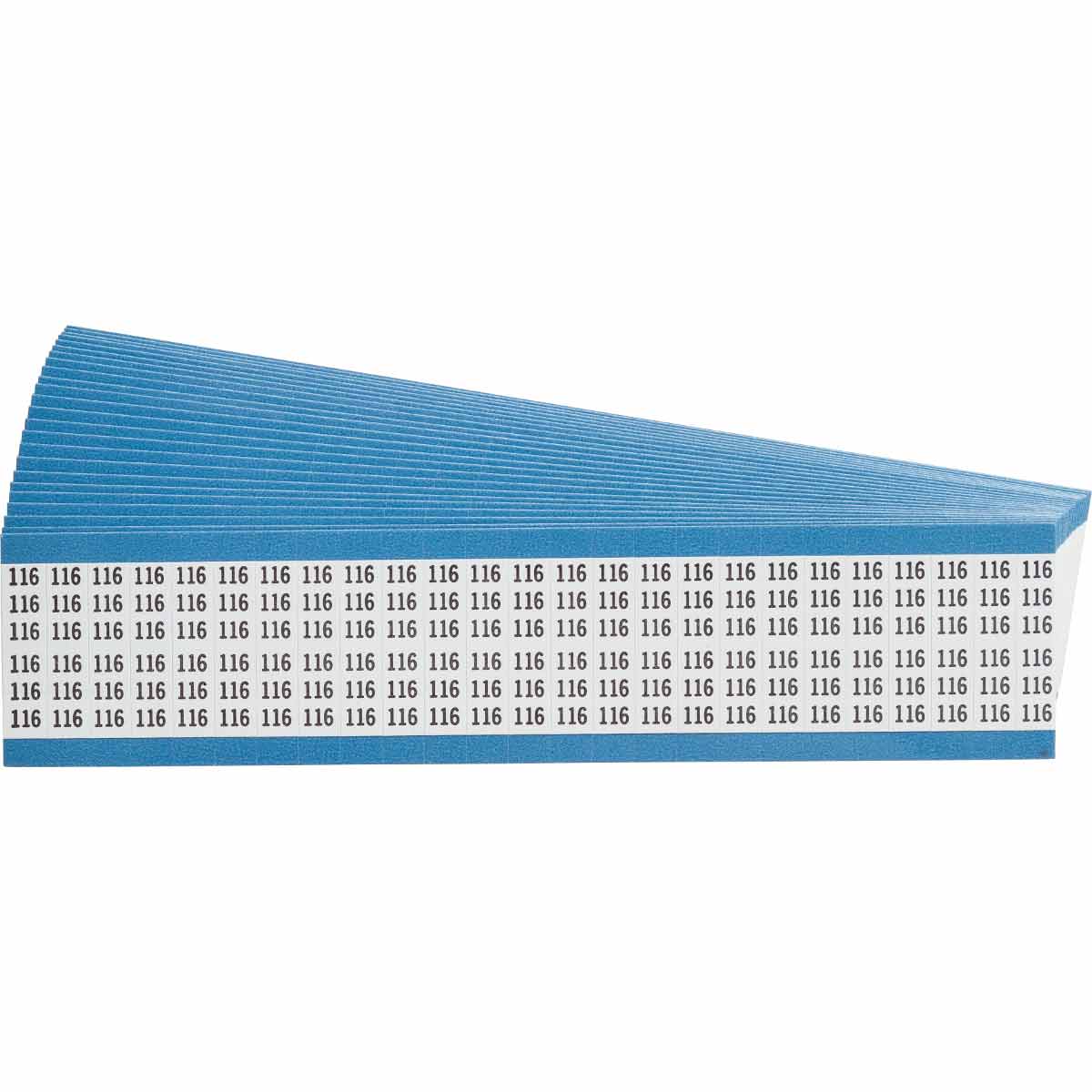 WM-116-PK Wire Marker 1.5in H x 0.36in W, 116