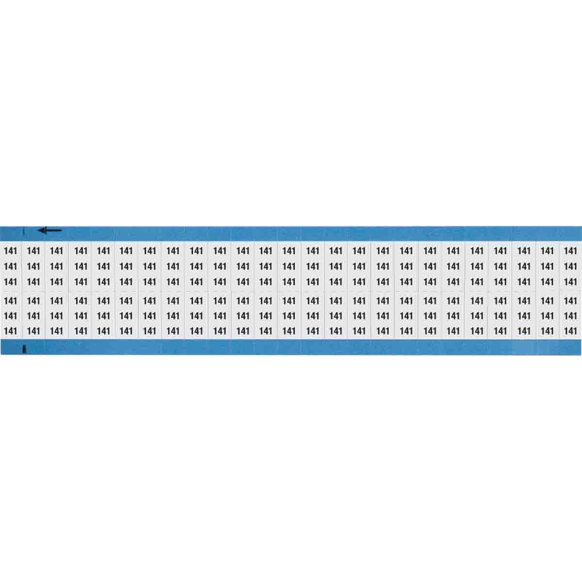 WM-141-SC-PK Wire Marker 0.75in H x 0.36in W, 141