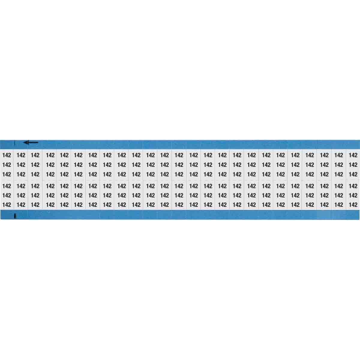 WM-142-SC-PK Wire Marker 0.75in H x 0.36in W, 142