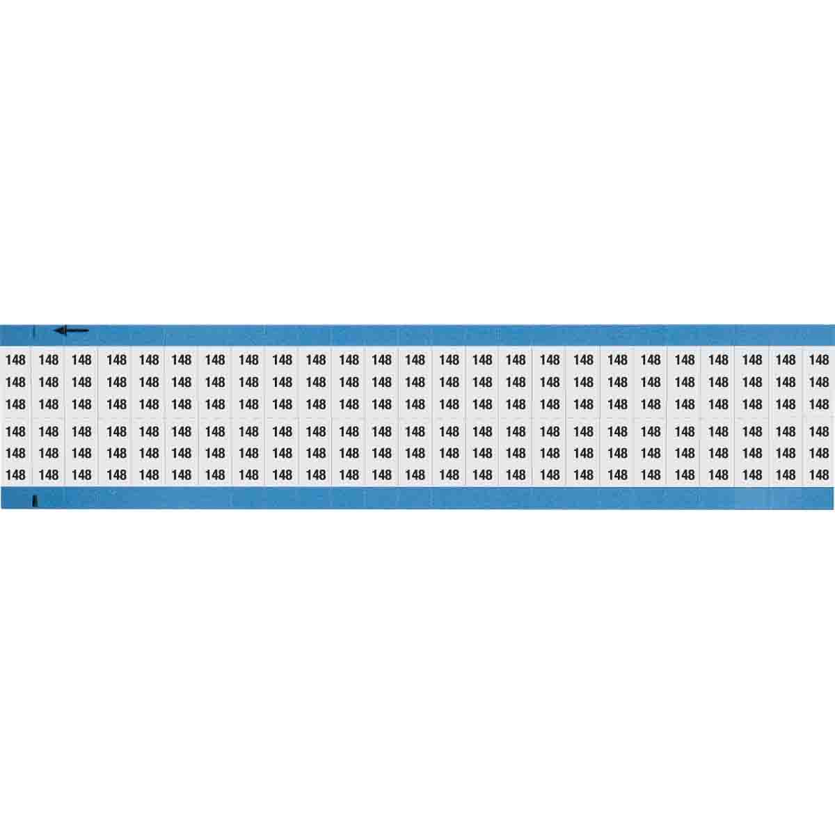 WM-148-SC-PK Wire Marker 0.75in H x 0.36in W, 148