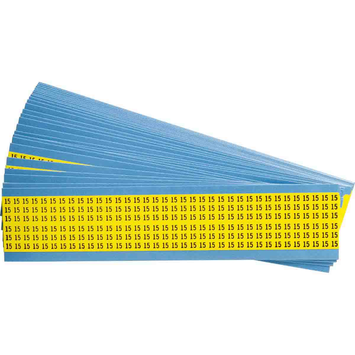 WM-15-YL-PK Wire Marker 1.5in H x 0.25in W, 15