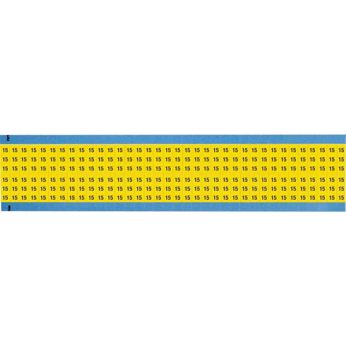 WM-15-YL-SC-PK Wire Marker 0.75in H x 0.25in W, 15