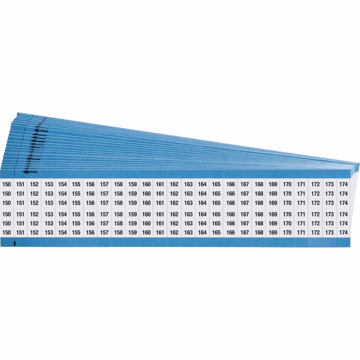 Brady Part: WM-150-174-PK | 111855 | Consecutive Numbers