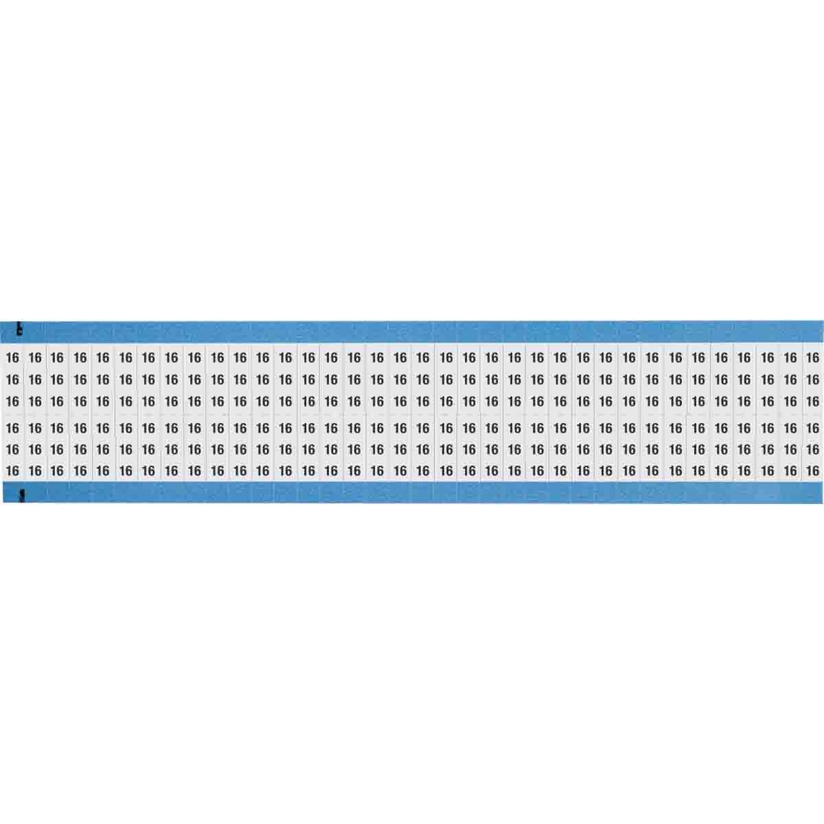 WM-16-SC-PK Wire Marker 0.75in H x 0.25in W, 16